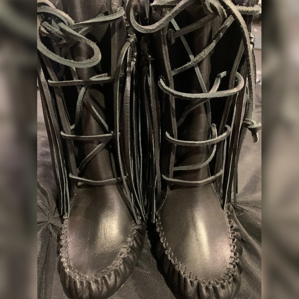 Fringe Booties - image 2